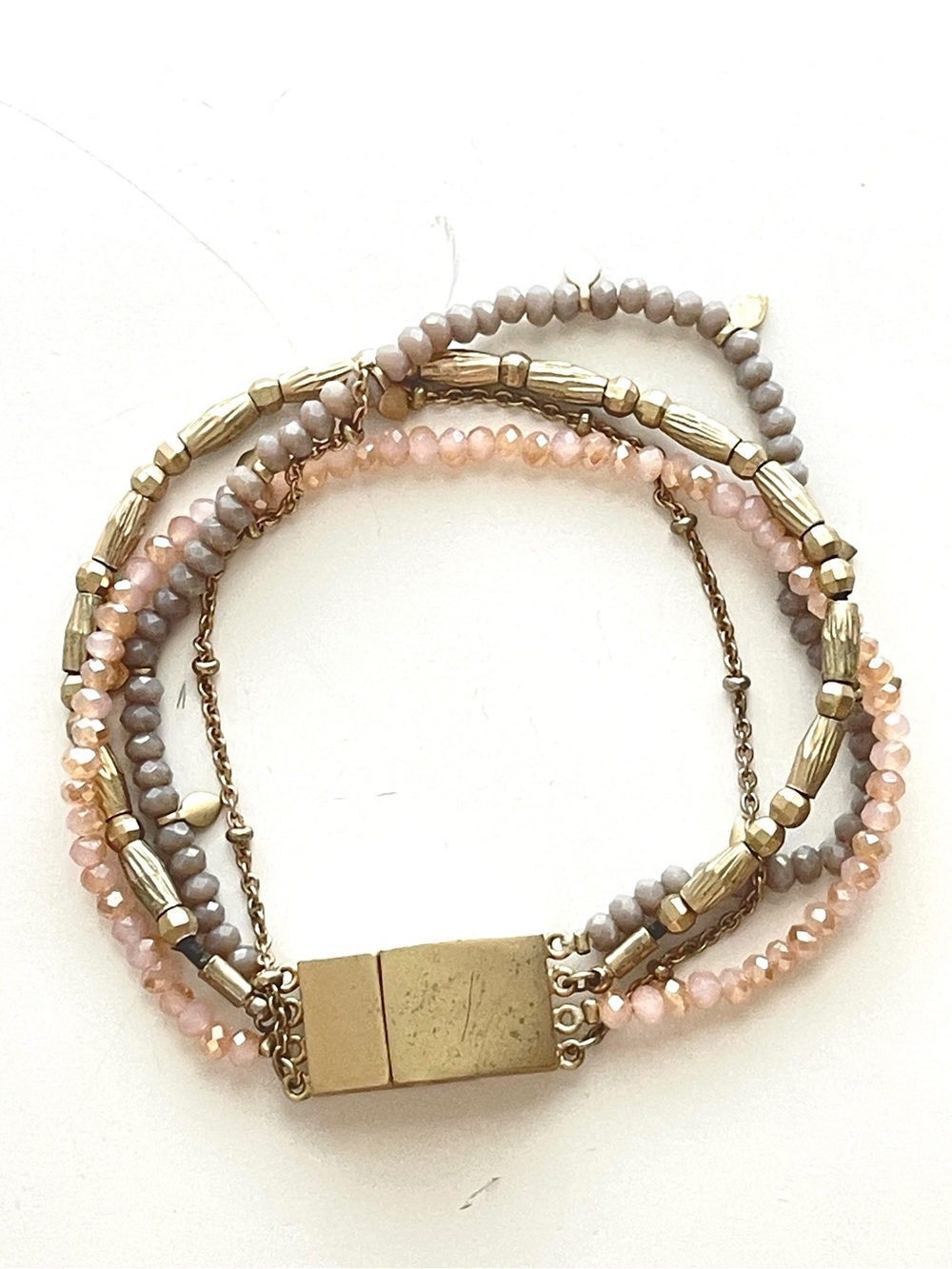 New Anthropologie Multi-strand Bohemian Bracelet - Picture 2 of 4